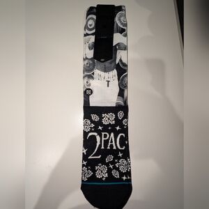 Stance Black and White Graphic Socks